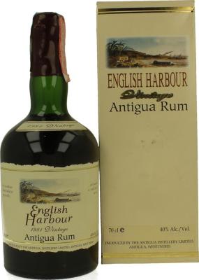 English Harbour 1981 The Antigua Distillery XO 21yo 40% 700ml