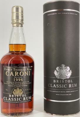 Bristol 1996 Caroni Finest Trinidad Rum 18yo 51.5% 700ml