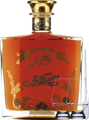 Ron Millonario XO Reserva Especial Giftbox With Glasses and Disposable Pipette 40% 700ml