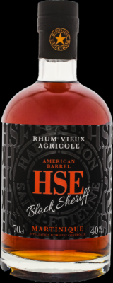 HSE Black Sheriff Vieux Agricole 40% 700ml