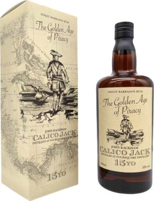 Distilia Foursquare 2005 The Golden Age of Piracy John Rackham Calico Jack 15yo 58% 700ml