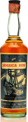 A.A. Baker & Co. S.p.A. Jamaica Rum 1960s 43% 750ml