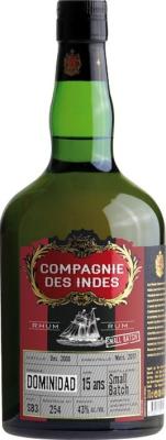 Compagnie des Indes 2000 Dominidad 15yo 43% 700ml