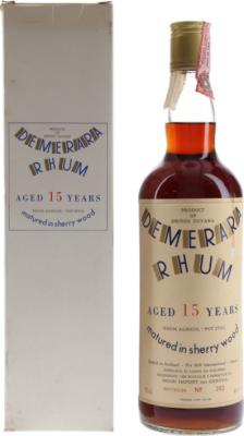 Moon Import Demerara Sherry Wood 15yo 46% 750ml