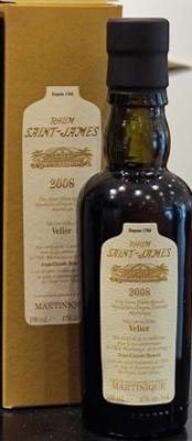 Velier Saint James 2008 25th Anniversary AOC 13yo 47% 100ml