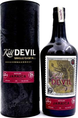Kill Devil 1992 Single Cask Jamaica 24yo 62% 700ml