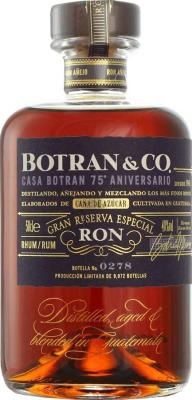 Botran 75 Aniversario 30yo 40% 500ml