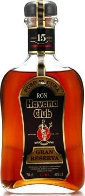Havana Club Gran Reserva Cuba 15yo 40% 700ml