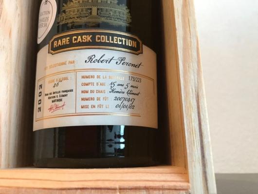 Clement 2002 Rare Cask Collection Robert Peronet 46% 500ml