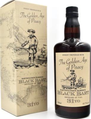 Distilia 1991 TDL Trinidad The Golden Age of Piracy Bartholomew Roberts Black Bart 31yo 62.7% 700ml