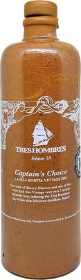 Tres Hombres 2001 Edition 38 Captain's Choice La Isla Bonita 57.9% 500ml