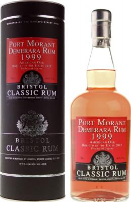 Bristol Classic Rum 1999 Port Mourant Guyana Demerara Rum 14yo 46% 700ml