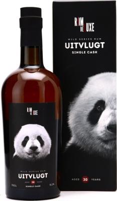 Rom De Luxe 1990 Uitvlugt Wild Nature Series The Bear Collection no.1 Panda 30yo 51.1% 700ml