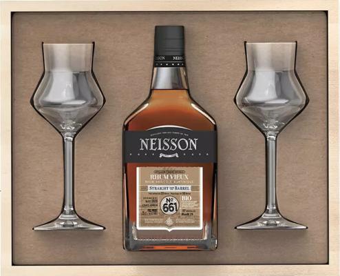 Neisson Straight from the Barrel No.661 Giftbox with Glasses 56.5% 700ml