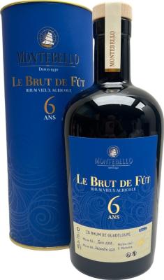 Montebello 2017 Le Brut de Fut Batch #1 Guadeloupe 6yo 48.2% 700ml