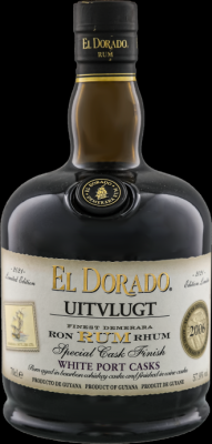 El Dorado 2006 Uitvlugt Guyana Special Cask Finish White Port Casks 57.9% 700ml