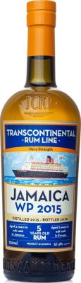 Transcontinental Rum Line 2015 Jamaica WP 2015 Rum 5yo 57.4% 750ml