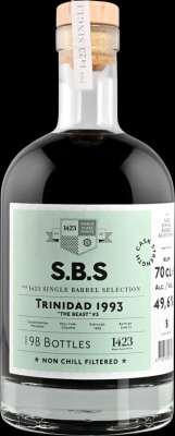 S.B.S 1993 Trinidad The Beast #3 49.6% 700ml