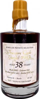 Rumclub Private Selection 1983 Treasure Cask GMG Gardel Edition No.16 38yo 46.6% 500ml