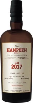 Hampden Estate 2017 Collection Itineraires Cask No.44 8yo 67.9% 700ml
