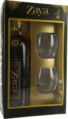 Zaya Anejo Gran Reserva Giftbox With Glasses 12yo 40% 700ml