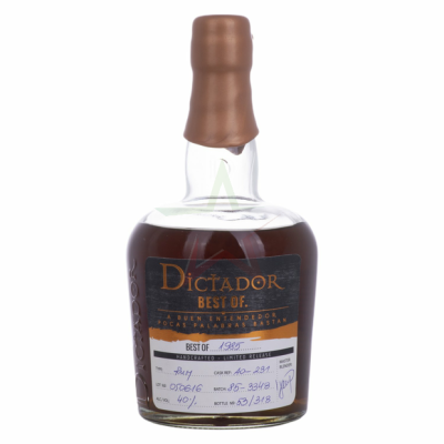 Dictador Best of 1985 40% 700ml