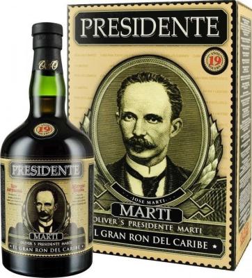 Presidente Marti Rum 19yo 40% 700ml