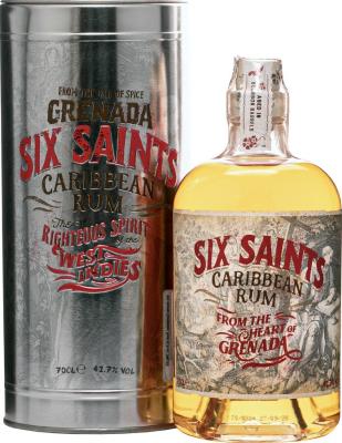 Six Saints Grenada Caribbean Tin Tube 41.7% 700ml