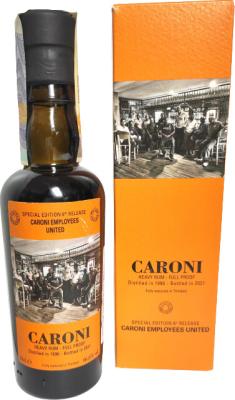 Velier Caroni 1996 Employees United Edition 6th Release 66.6% 100ml