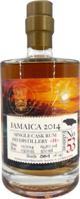 RumClub 2014 Hampden Jamaica No. 53 65.6% 500ml