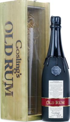 Goslings Family Reserve Old Rum Wooden Box 40% 700ml