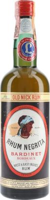 Bardinet Rhum Negrita Bordeaux 44% 750ml