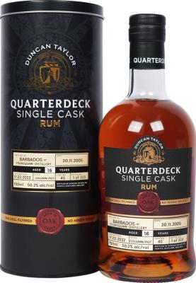 Duncan Taylor 2005 Foursquare Quarterdeck Barbados Cask #45 16yo 50.2% 700ml