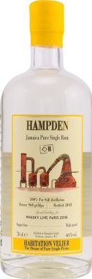 Habitation Velier Hampden <>H Jamaica Whisky Live Paris 2018 66% 700ml