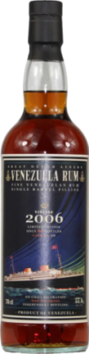 Jack Wiebers 2006 Venezuela Great Ocean Liners Single Cask #26 13yo 55.6% 700ml