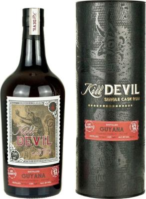 Kill Devil 2007 Single Cask Guyana 12yo 46% 700ml