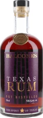 Balcones Texas Rum Batch No.21 58.5% 750ml