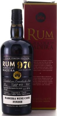 Engenhos Do Norte 2012 Agricole da Madeira Madeira Wine Cask Finish 51.7% 700ml