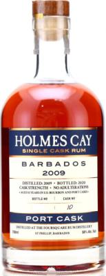 Holmes Cay 2009 Single Cask Barbados 11yo 56% 750ml