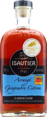 Isautier Arrange Gingembre Citron 40% 700ml