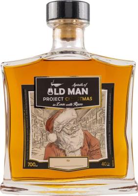 Spirits of Old Man 2021 Oldman Spirits GmbH Caribbean Rum Project Christmas in Love with Rum 40% 700ml