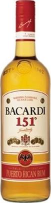 Bacardi 151 Rum 75.5% 750ml