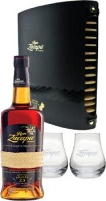 Zacapa Etiqueta Negra Reserva Solera Giftbox with Glasses 40% 700ml