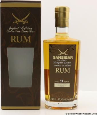 Sansibar 2000 Jamaica 17yo 47.4% 700ml