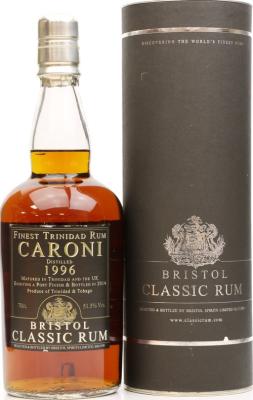 Bristol Classic 1996 Caroni Finest Trinidad 19yo 51.5% 700ml