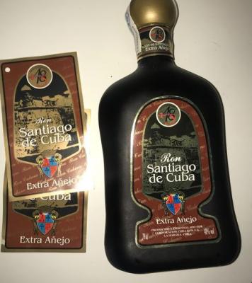 Santiago de Cuba Aniversario Extra Anejo 40% 700ml