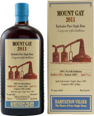 Habitation Velier 2011 Mount Gay Barbados 9yo 52.3% 700ml