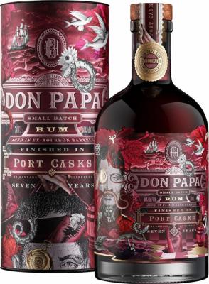 Don Papa Port Cask Finish Tube 7yo 40% 700ml