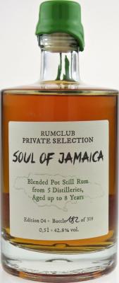 Rumclub Private Selection Soul of Jamaica Edition 4 8yo 42.8% 500ml