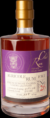 Rum Club Private Selection Ex-Gardel Finish Edition No. 26 41.6% 500ml